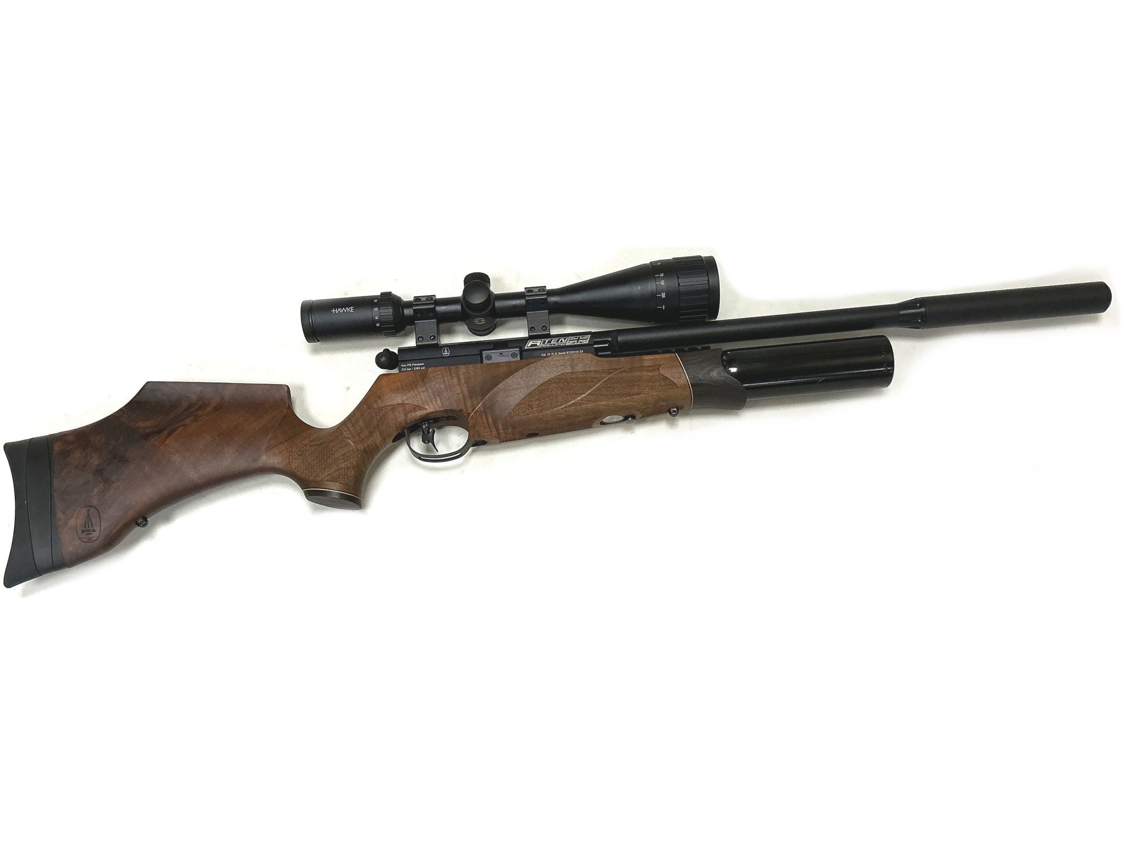 used bsa r10 se walnut pre charged air rifle