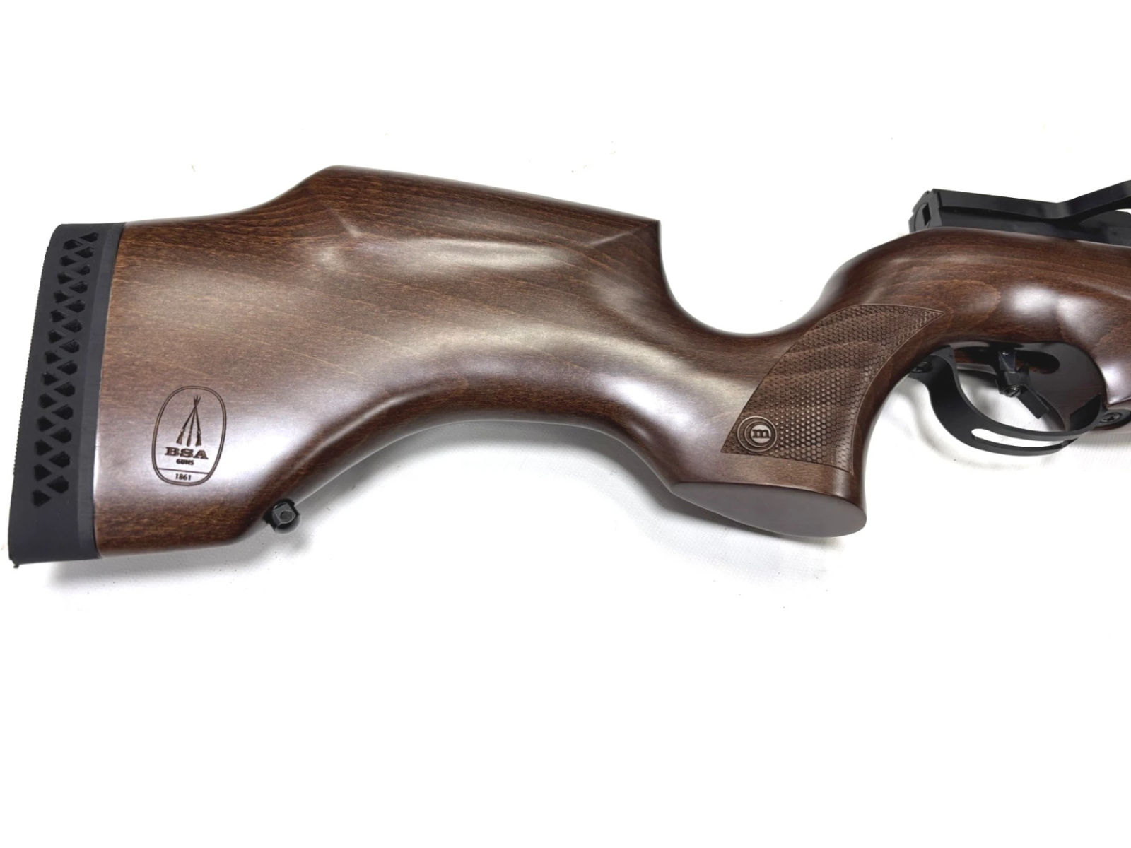 bsa ultra clx beech air rifle side lever .22