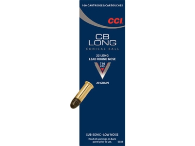 CCI CB Long .22LR 29gr Conical Ball Ammunition