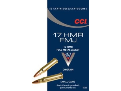 CCI .17 HMR 20Gr FMJ Ammunition