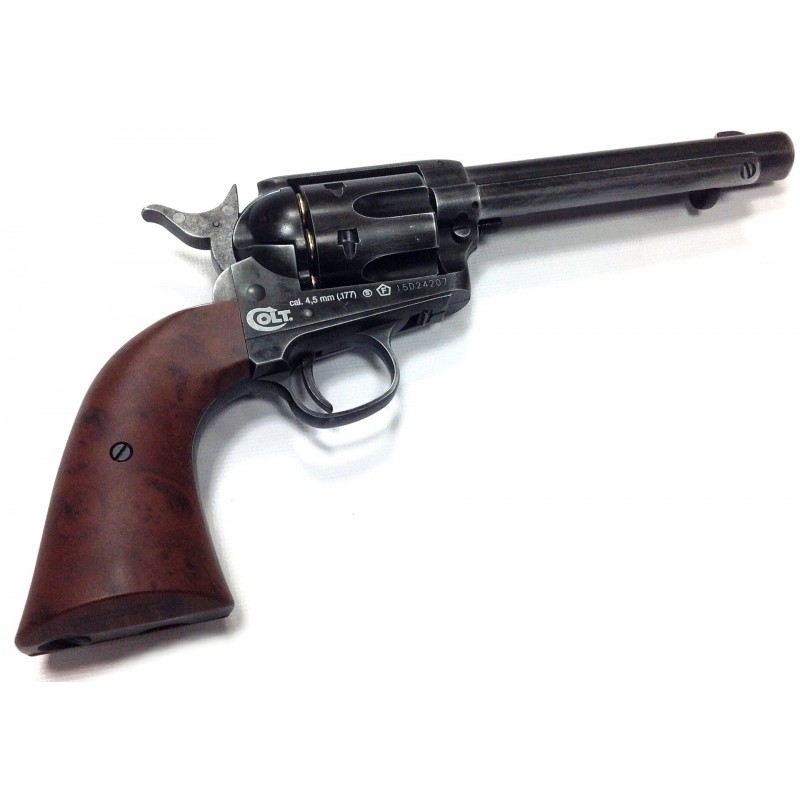 Colt Peacemaker Single Action Army Weathered .177 Pellet Air Pistol