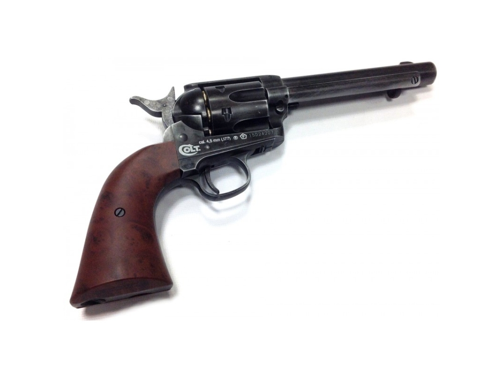 Colt Peacemaker Single Action Army Weathered .177 Pellet Air Pistol