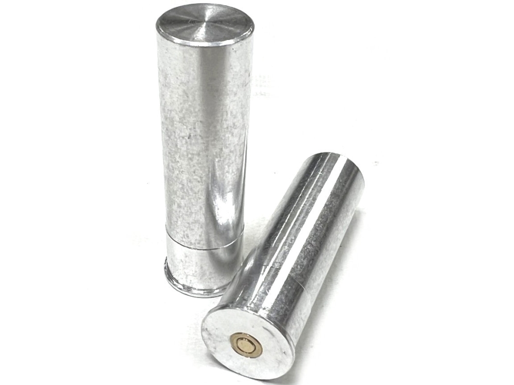 20 bore aluminium snap caps pair