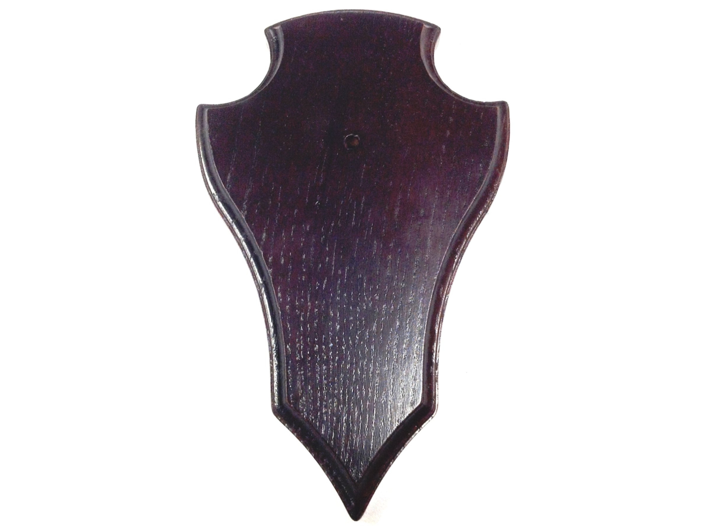 Dark Brown Deer Trophy Mounting Shield 19x12