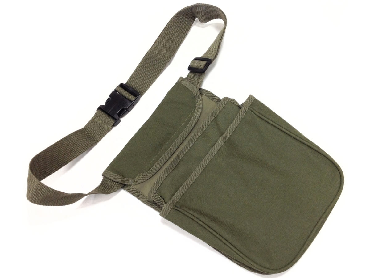 green 50 cartridge pouch clay shooting