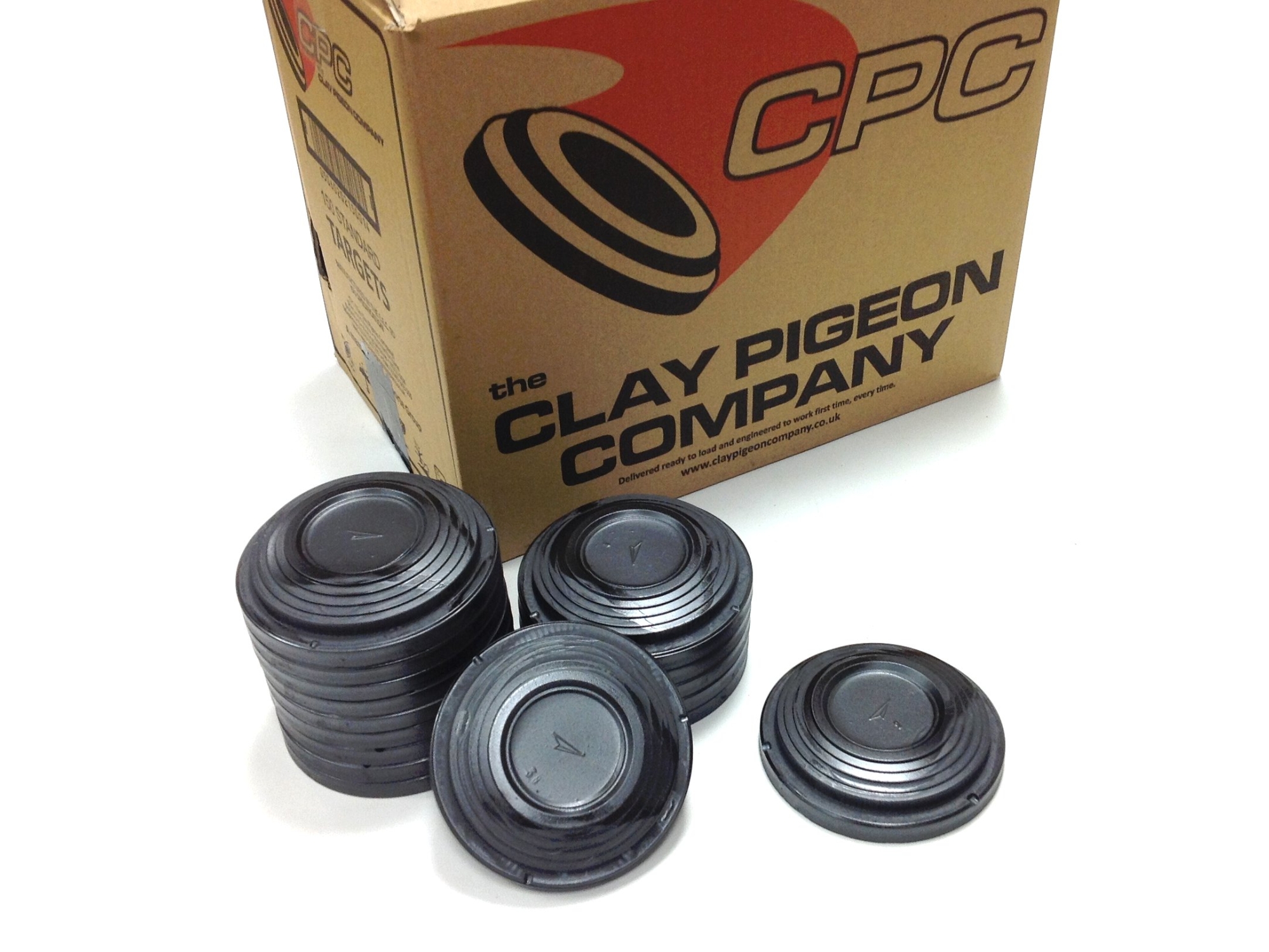 CPC Clay Pigeon Company 150 Black Standard Clay Pigeons