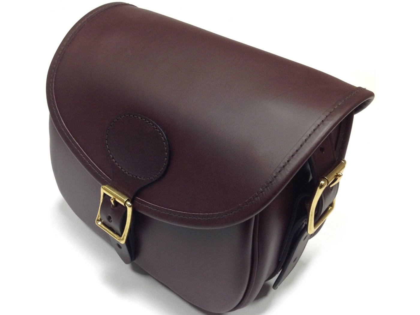 Croots Byland Leather 100 Cartridge Bag - Oxblood