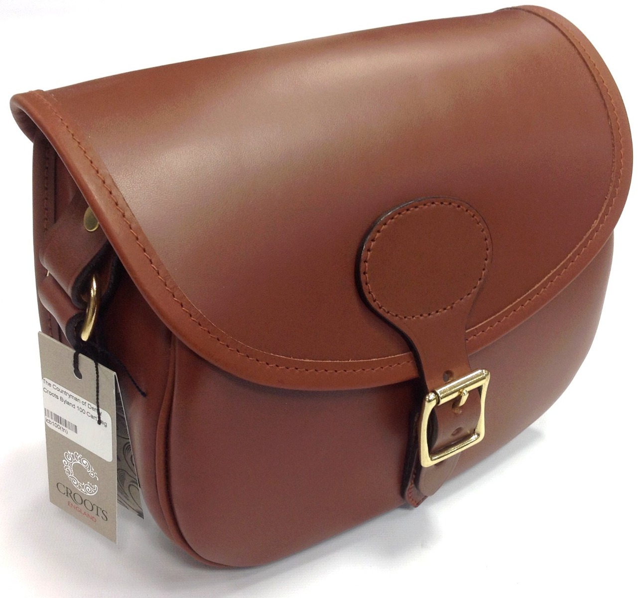Croots Byland Leather 100 Cartridge Bag - London Tan