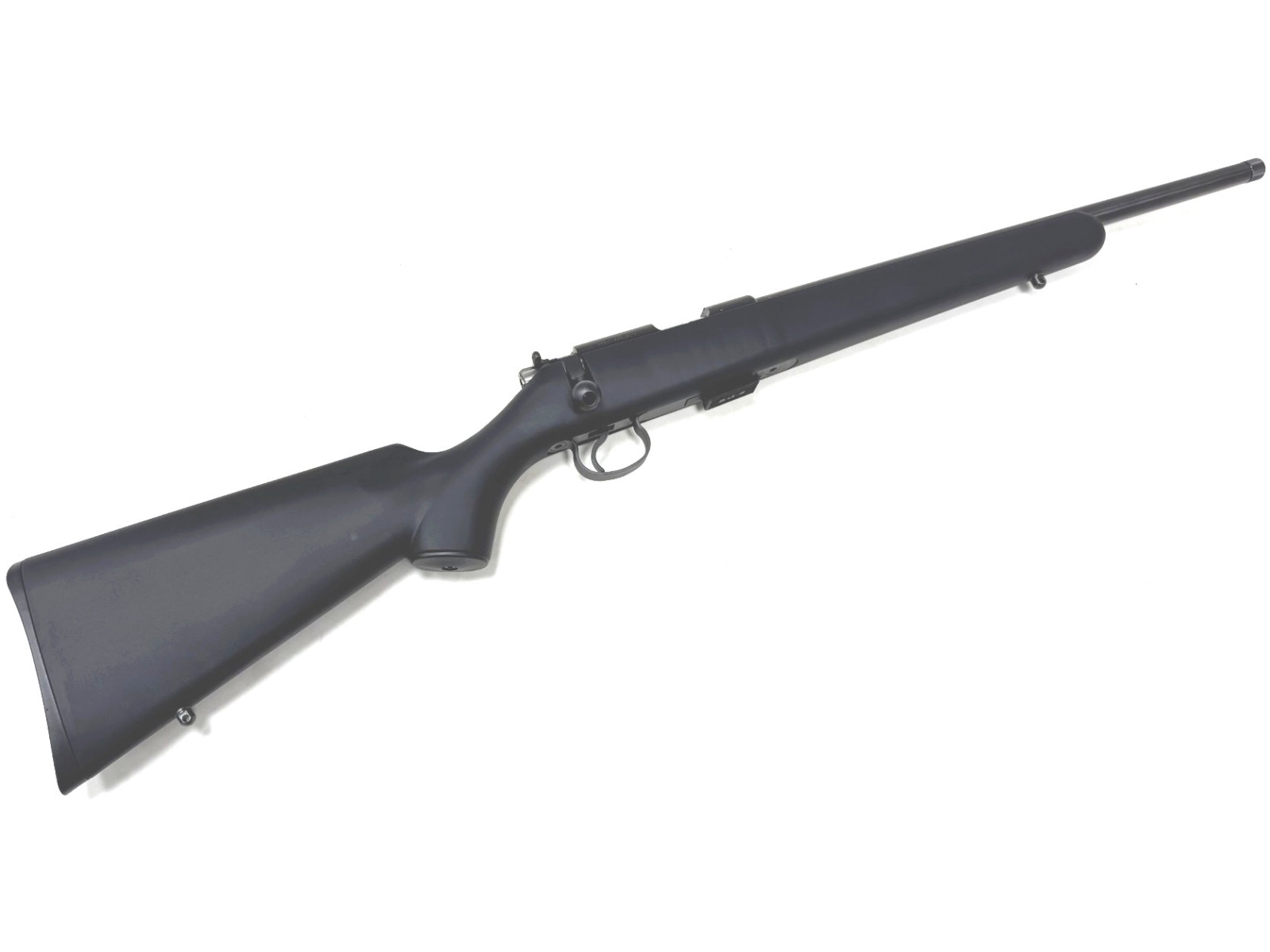 Used CZ 455 American Synthetic 16" .22 LR Rifle Main Image used cz 455 american synthetic .22 lr