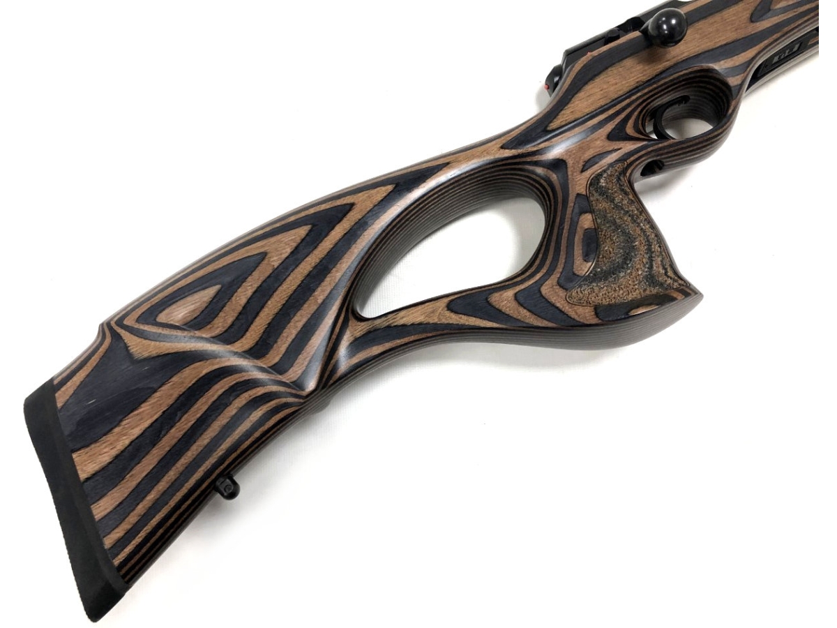 cz 457 varmint thumbhole laminate .22 lr rifle 16 inch