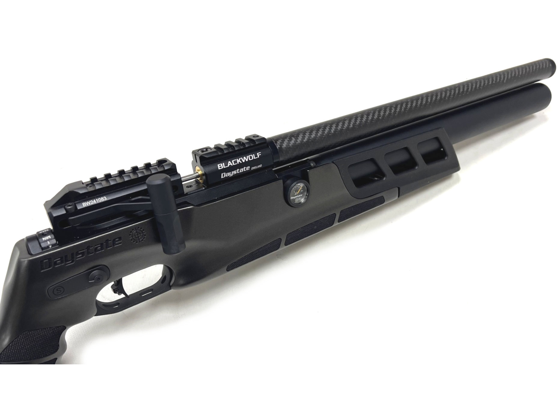 daystate black wolf cylinder carbon grey .177