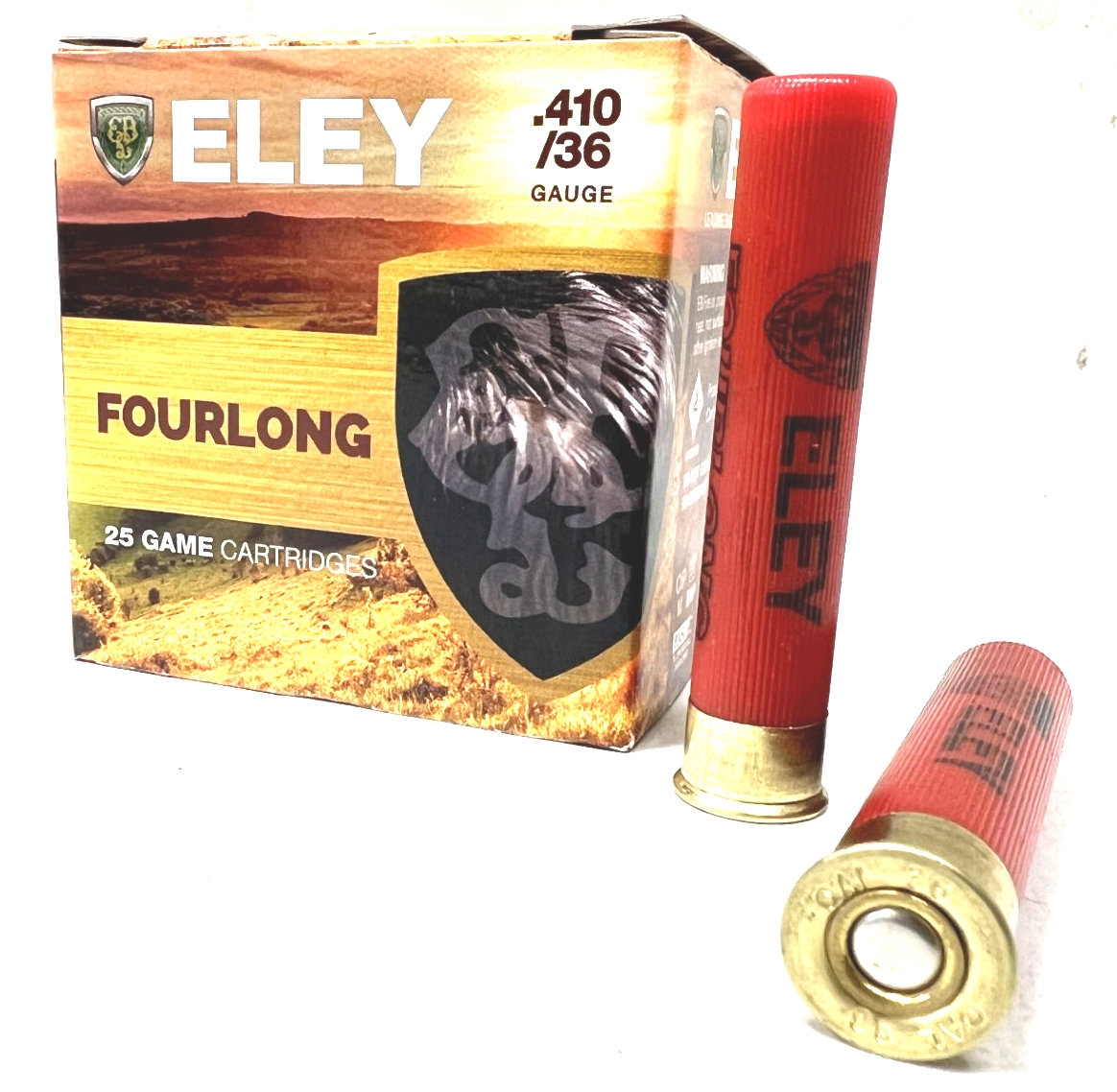 Eley 410 Gauge 18gm Fibre Shotgun Cartridges
