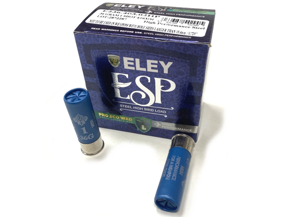 Eley ESP Steel 36g Eco Wad 1 / 3 Cartridges Countryman Of Derby