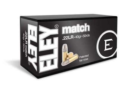 Eley Match .22LR 40gr ammunition for sale