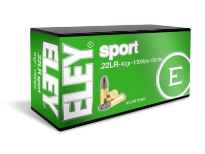 Eley Sport .22lr 40gr Target Shooting Ammunition