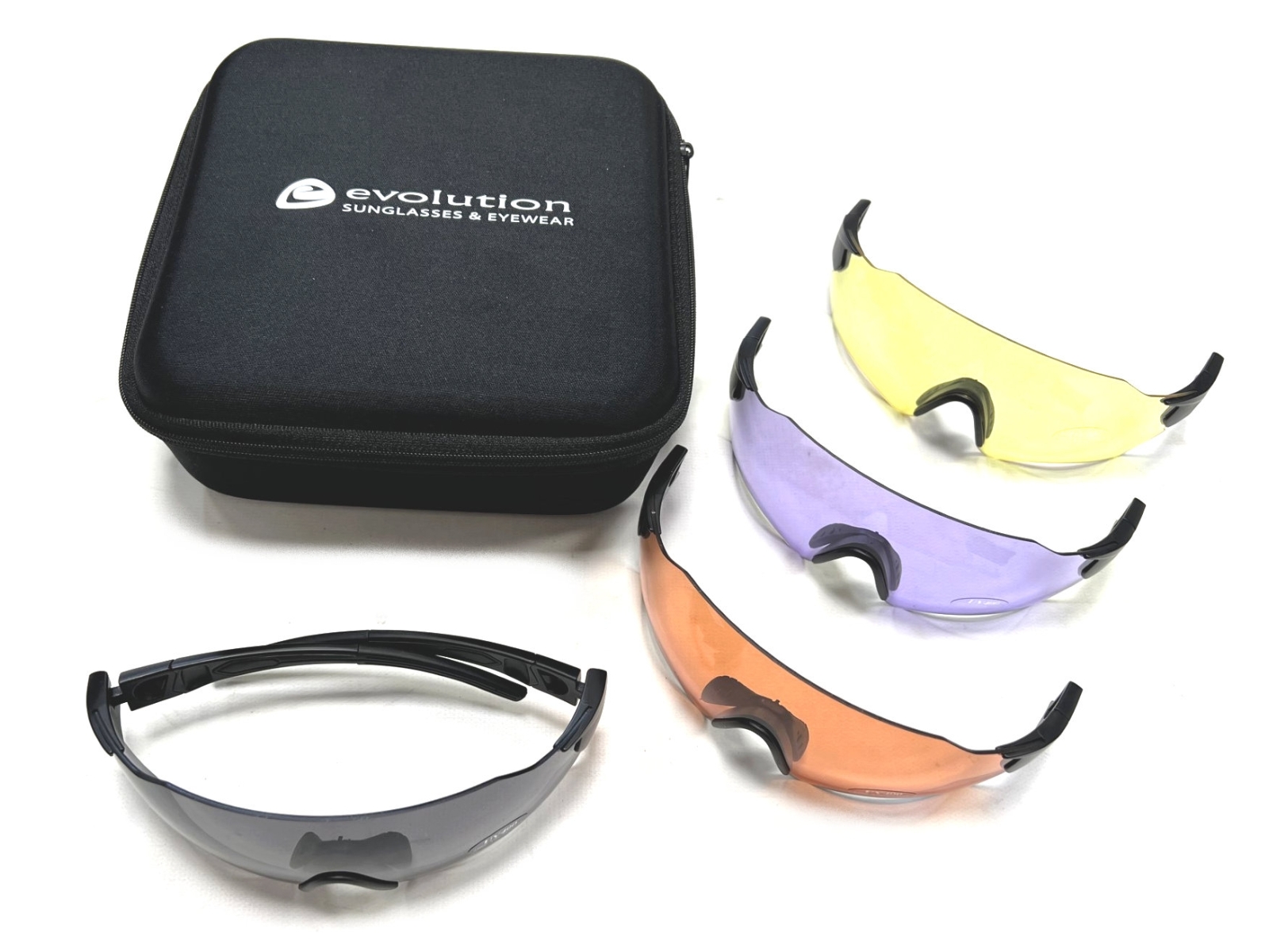 evolution connect x shooting glasses set