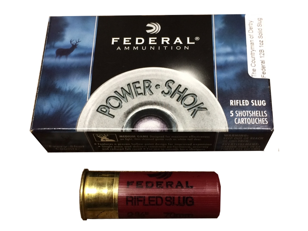 Federal Powershok 12 Gauge 28gm Rifled Slug