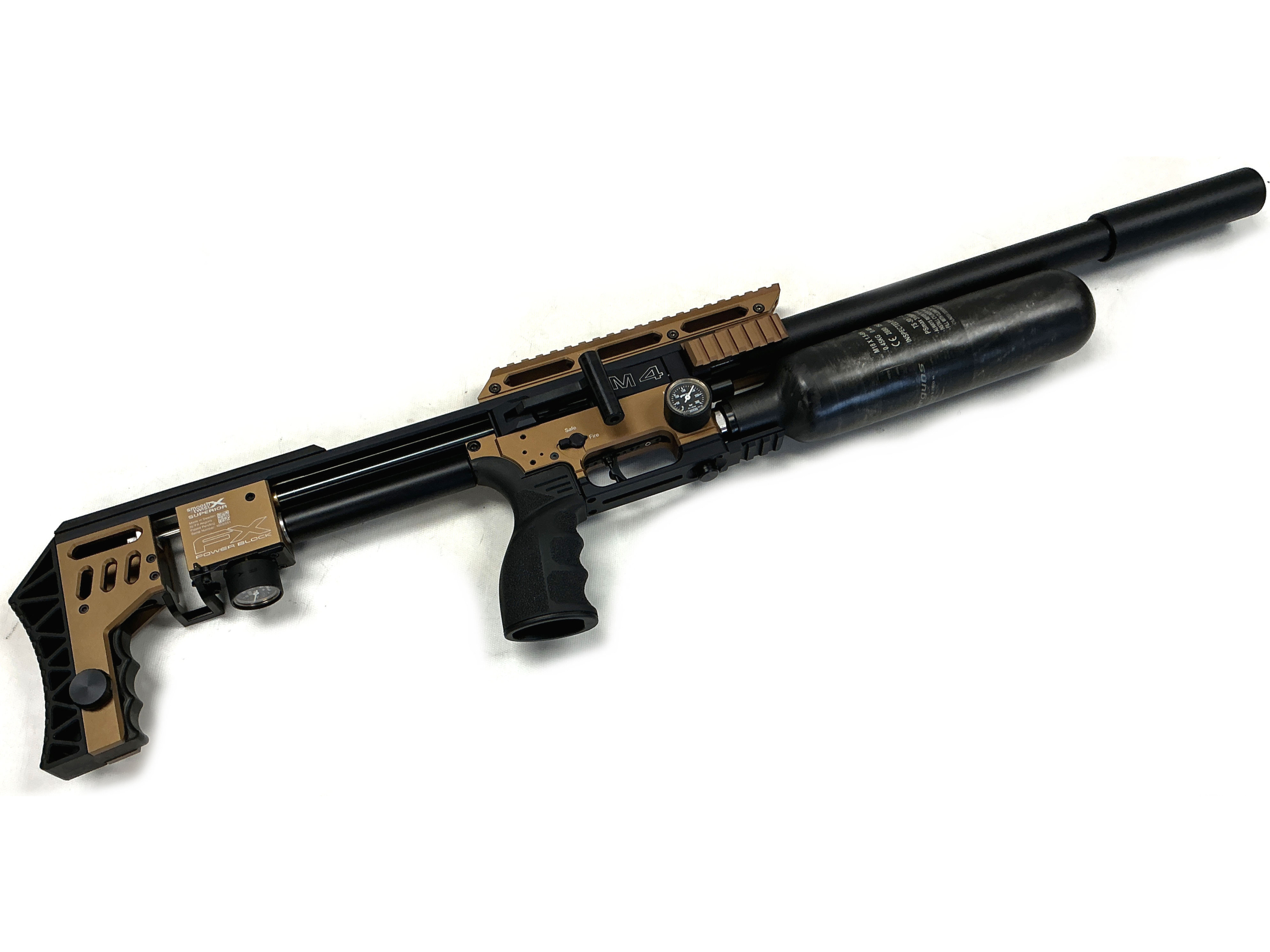 Used FX Impact M4 Copper .177 Pre-Charged Air Rifle Main Image used fx m4 impact copper pre charged air rifle