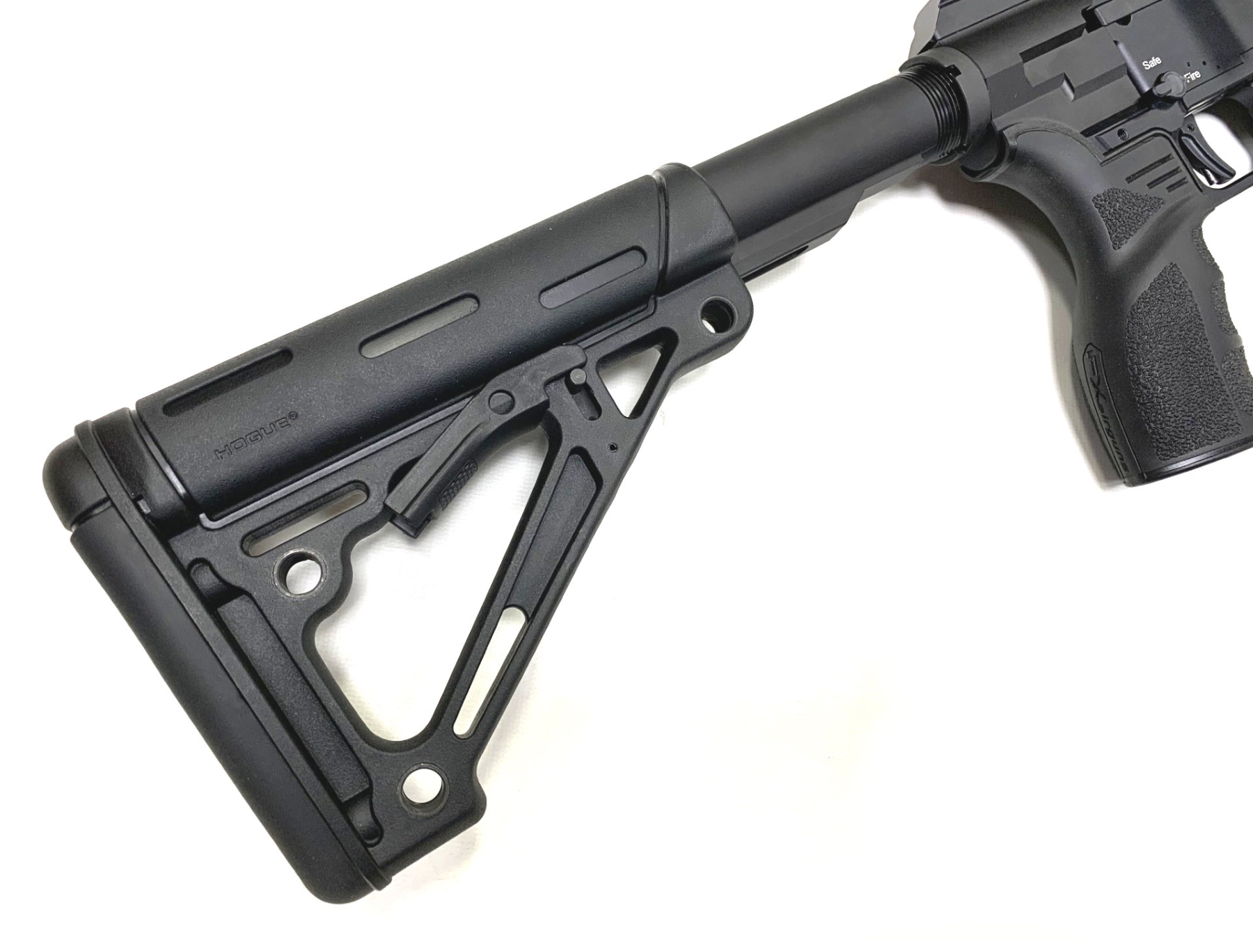 fx drs tactical air rifle with hogue ar stock