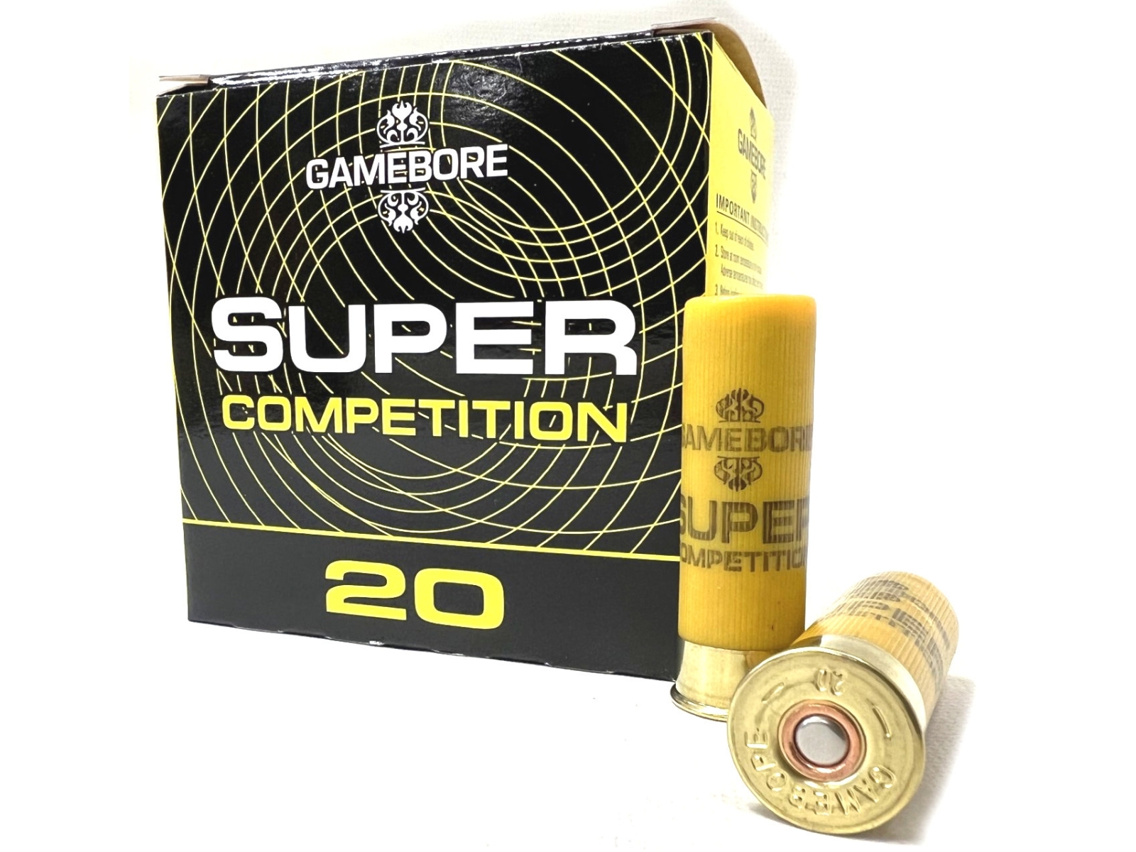 Gamebore Super Competition 20 Gauge 21gm Fibre Cartridges