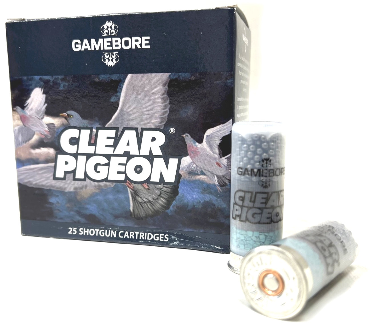 Gamebore Clear Pigeon Fibre 32gm 6 Cartridges