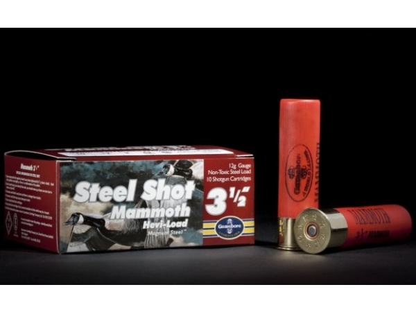 Gamebore Mammouth Steel 12 Gauge 42gm 3.5" Shotgun Cartridges