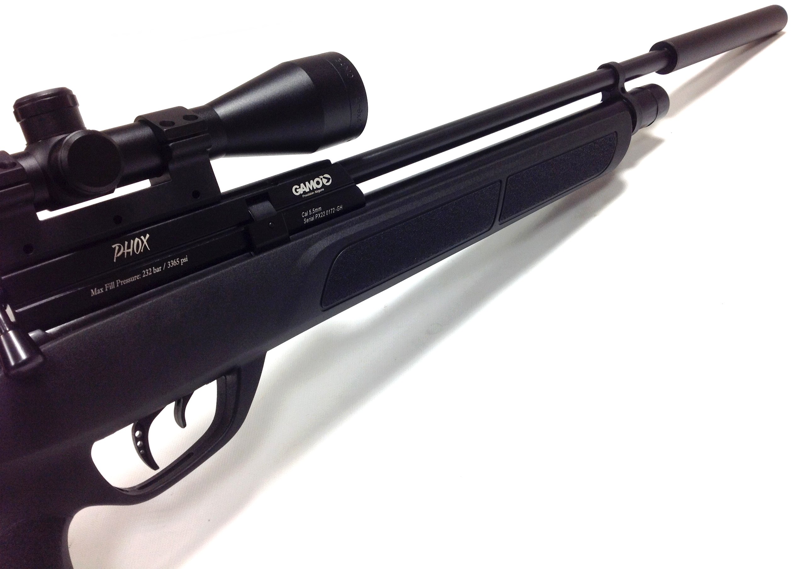 Gamo Phox .22 Synthetic Thumbhole Rifle Kit