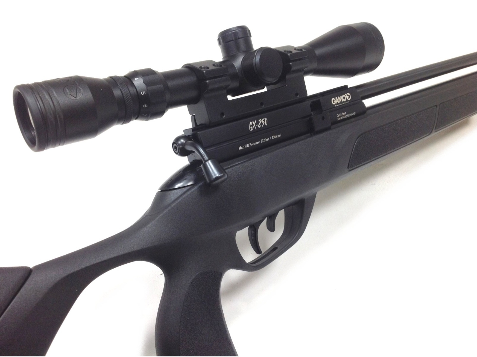 gamo gx-250 pre charged airgun .22