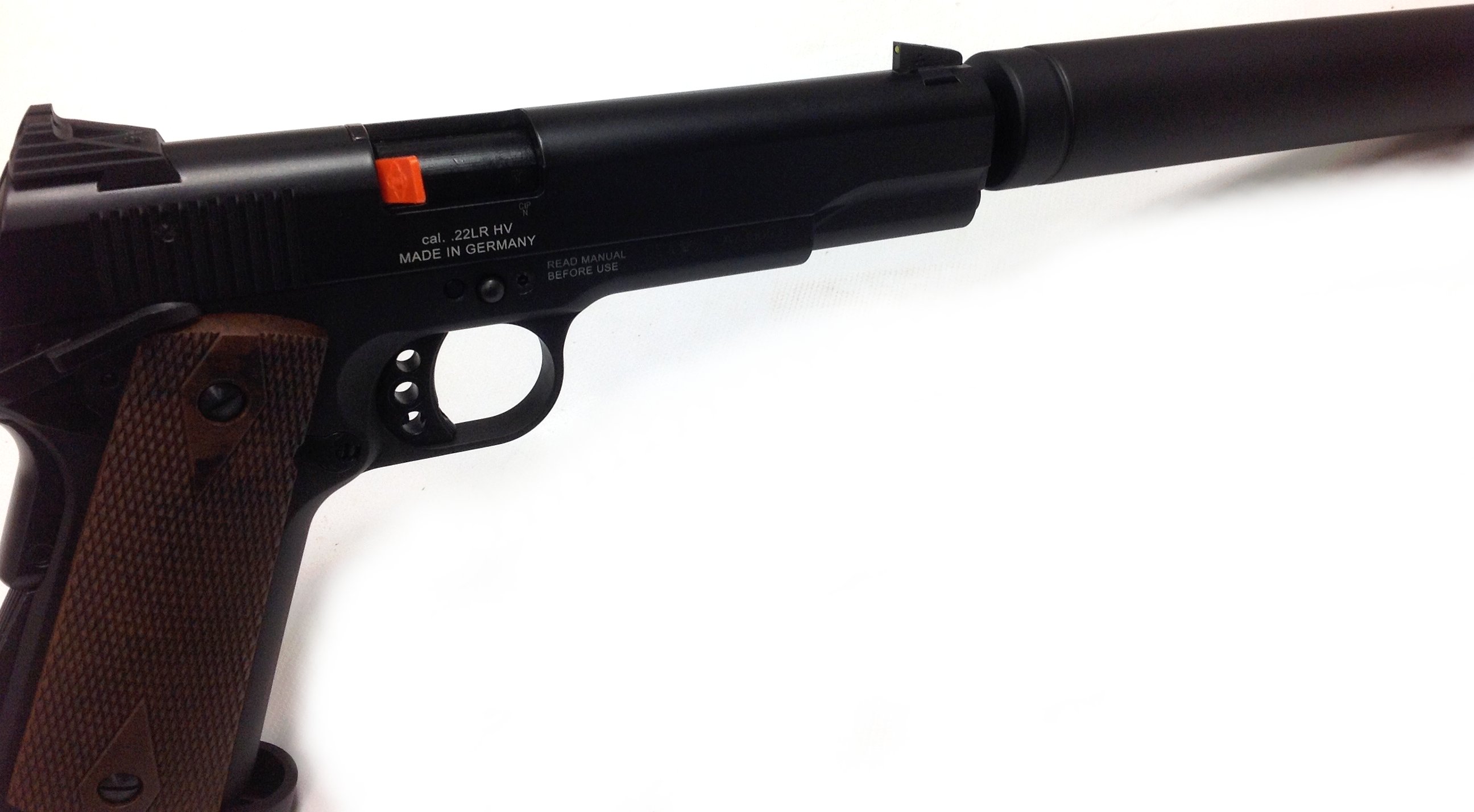 GSG 1911 Black .22LR Long Barreled Pistol