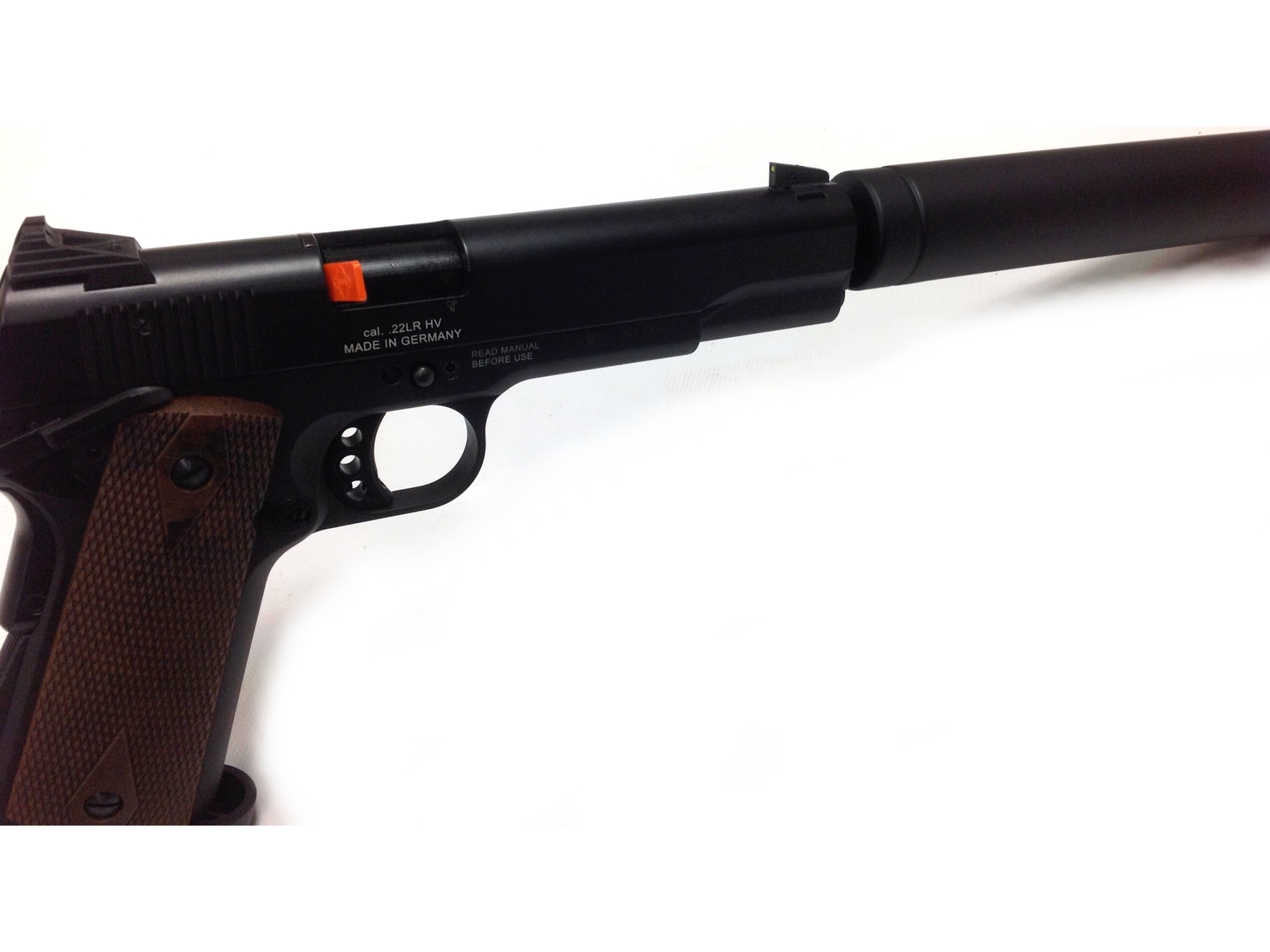 GSG 1911 Black .22LR Long Barreled Pistol