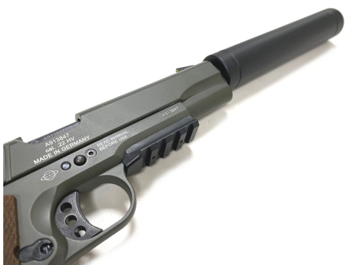 gsg 1911 olive drab long barrel .22 lr pistol