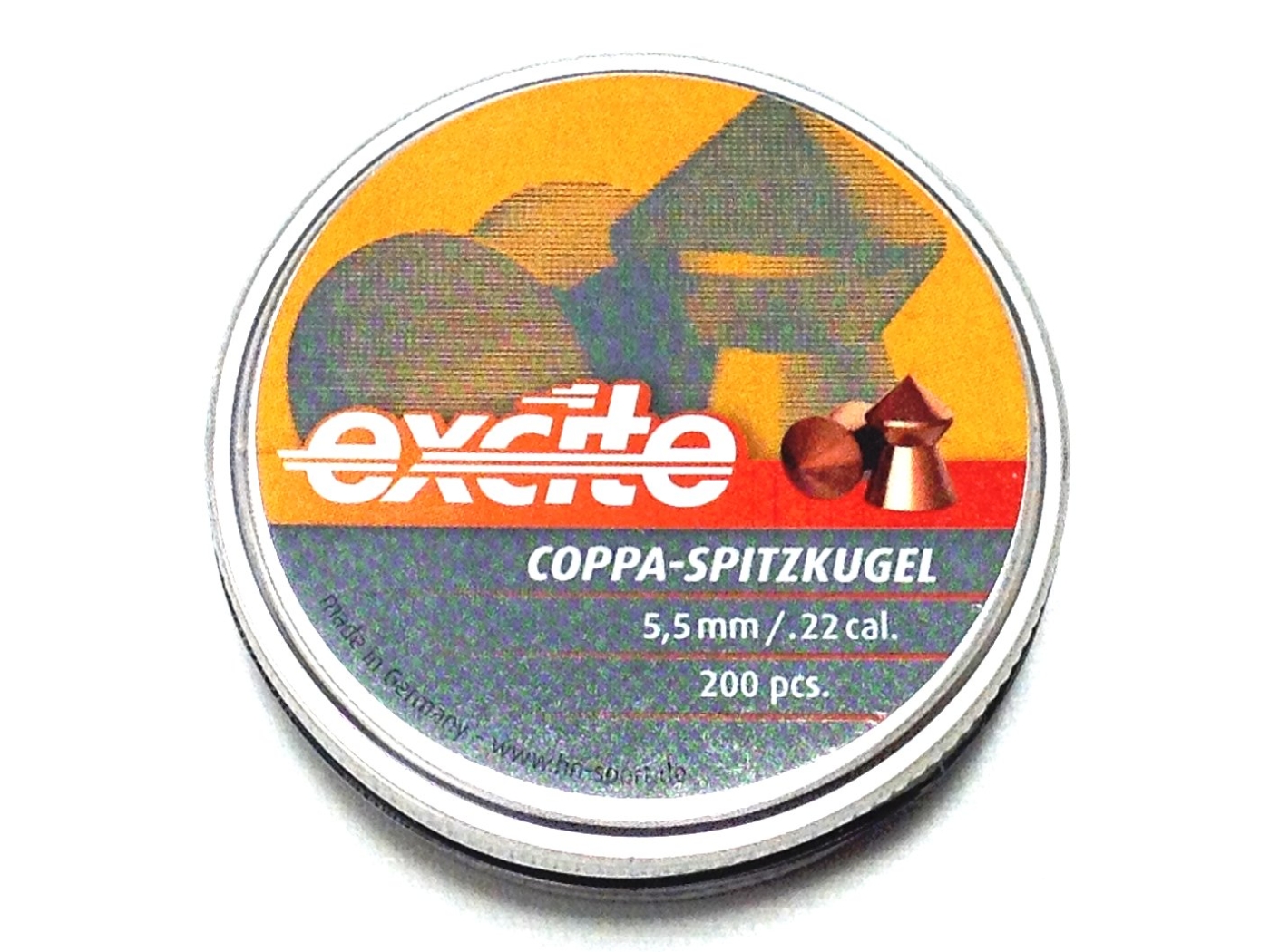 H&N Coppa-Spitzkugel .22 Air Rifle Pellets