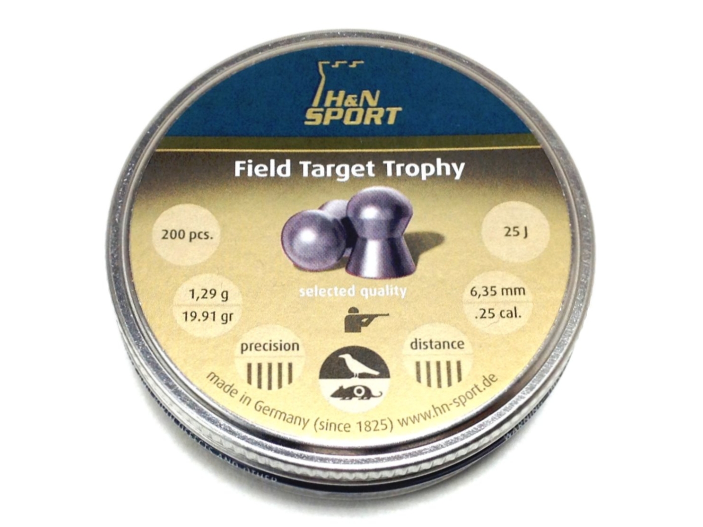 H&N Field Target Trophy .25 Pellets