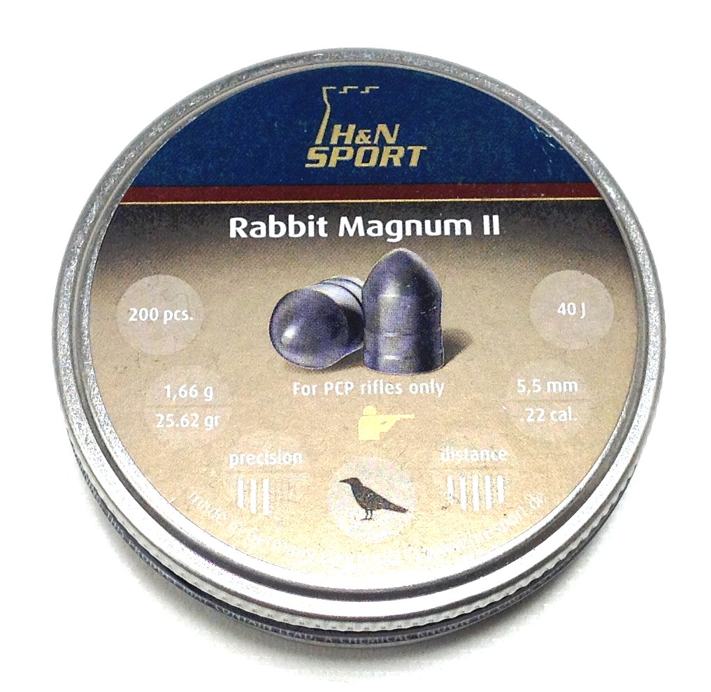 H&N Rabbit Magnum 2 .22 Air RIfle Pellets