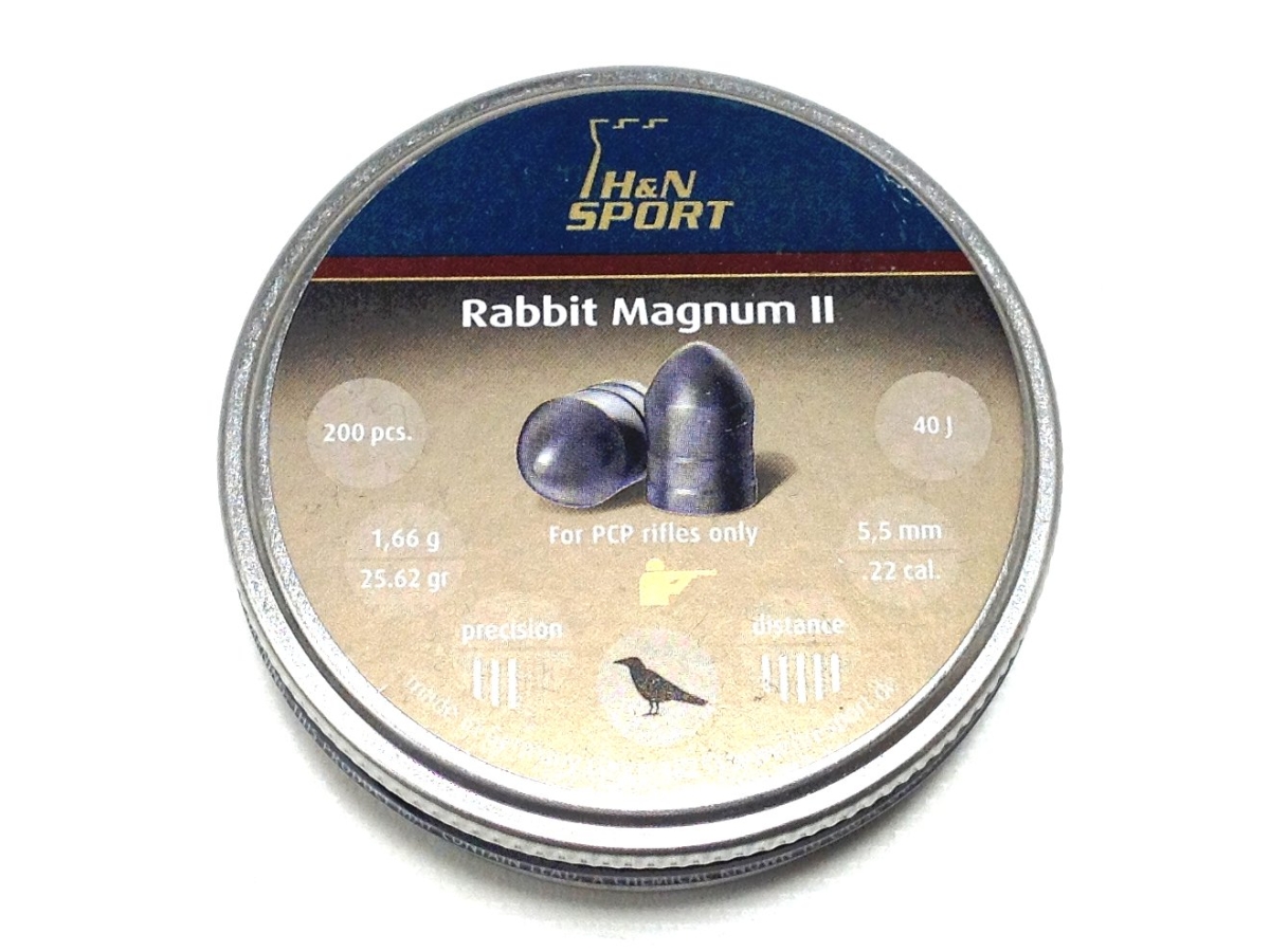 H&N Rabbit Magnum 2 .22 Air RIfle Pellets