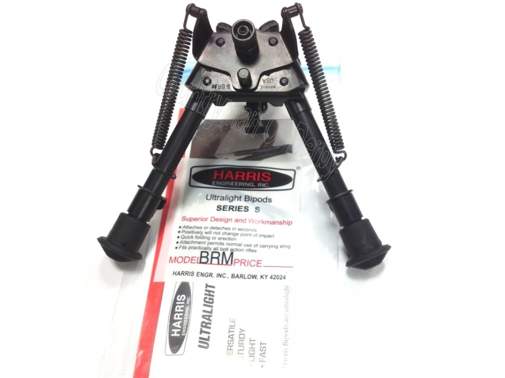 Harris S-BRM Notched Leg Swivel Benchrest Bipod