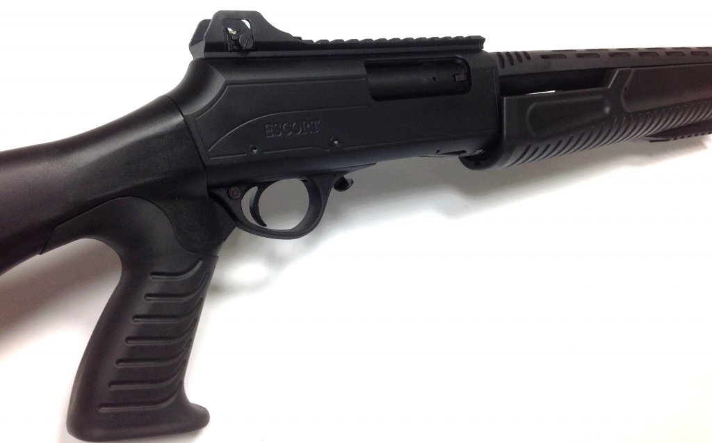 pistol grip 12 gauge 24" pump action tactical shotgun