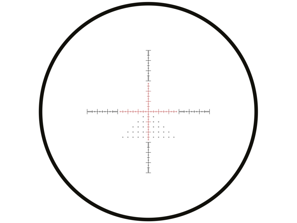 Hawke 10x Half Mil Reticle