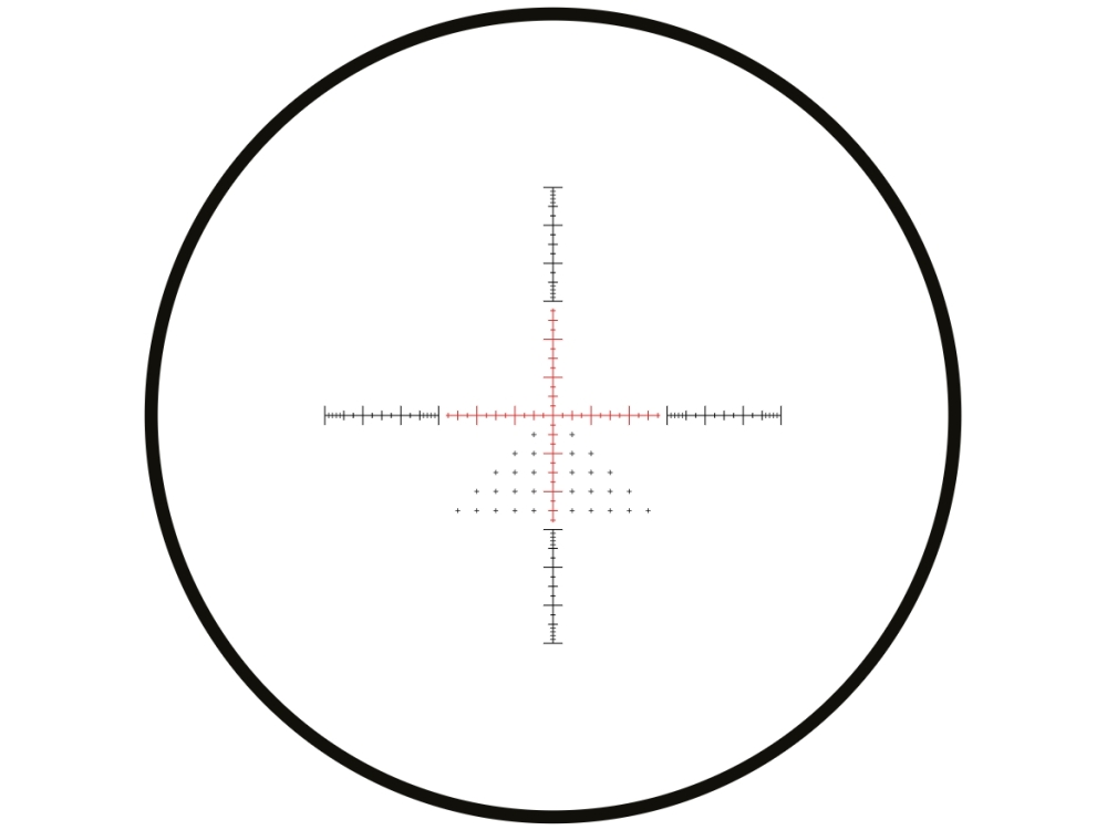 Hawke 10x Half Mil Reticle