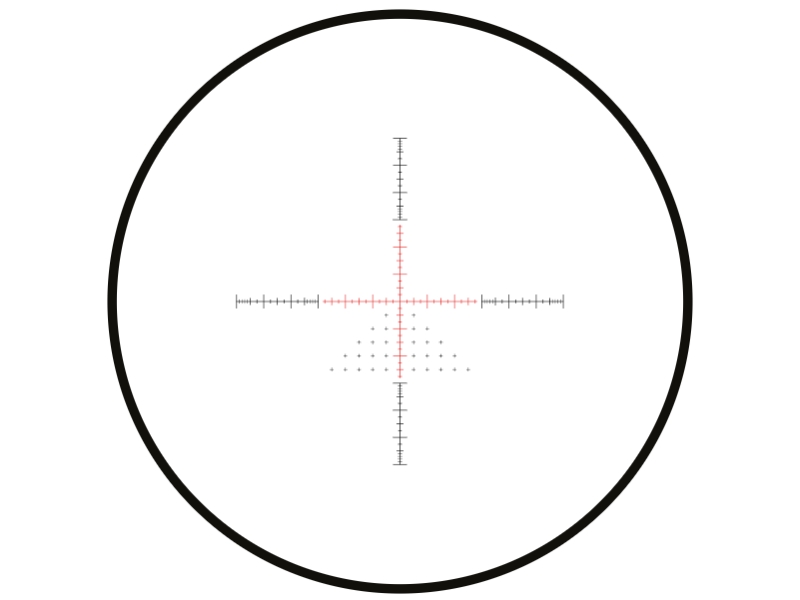 hawke 10x half mil sidewinder reticle