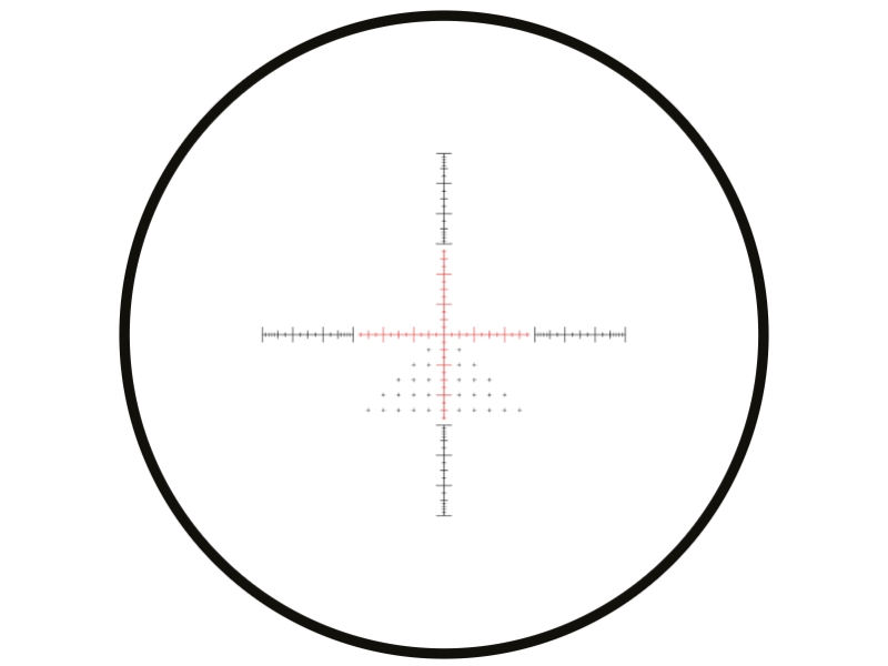 hawke 10x half mil sidewinder reticle