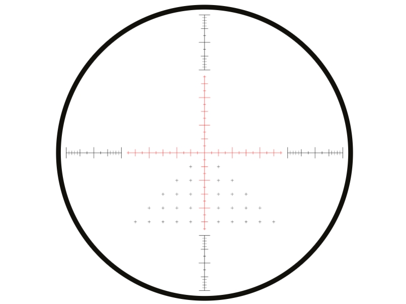 hawke 20x half mil reticle sidewinder