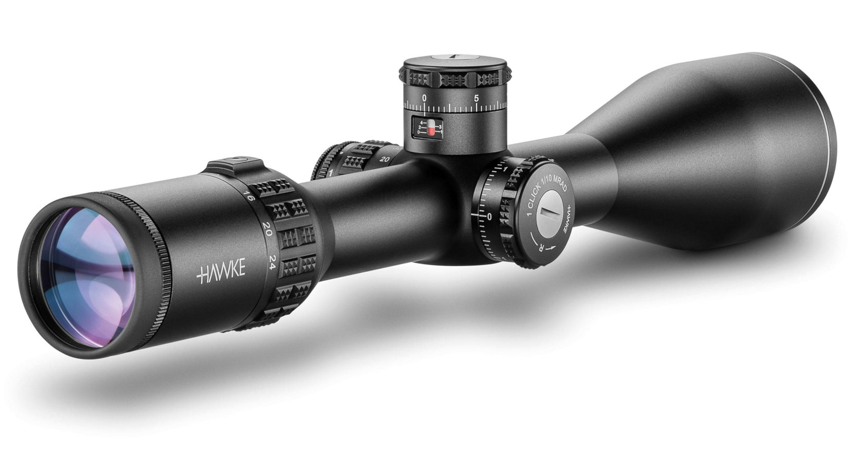 hawke sidewinder 6-24x56 scope half mil
