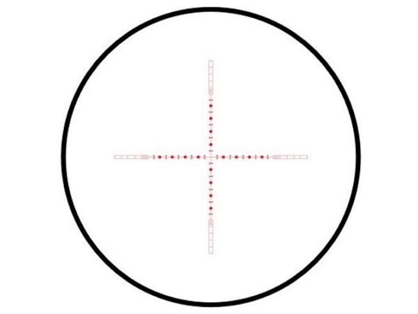Hawke 1/2 Mildot (10x) Reticle 14297