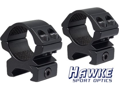 Hawke 1" Low Weaver Mounts