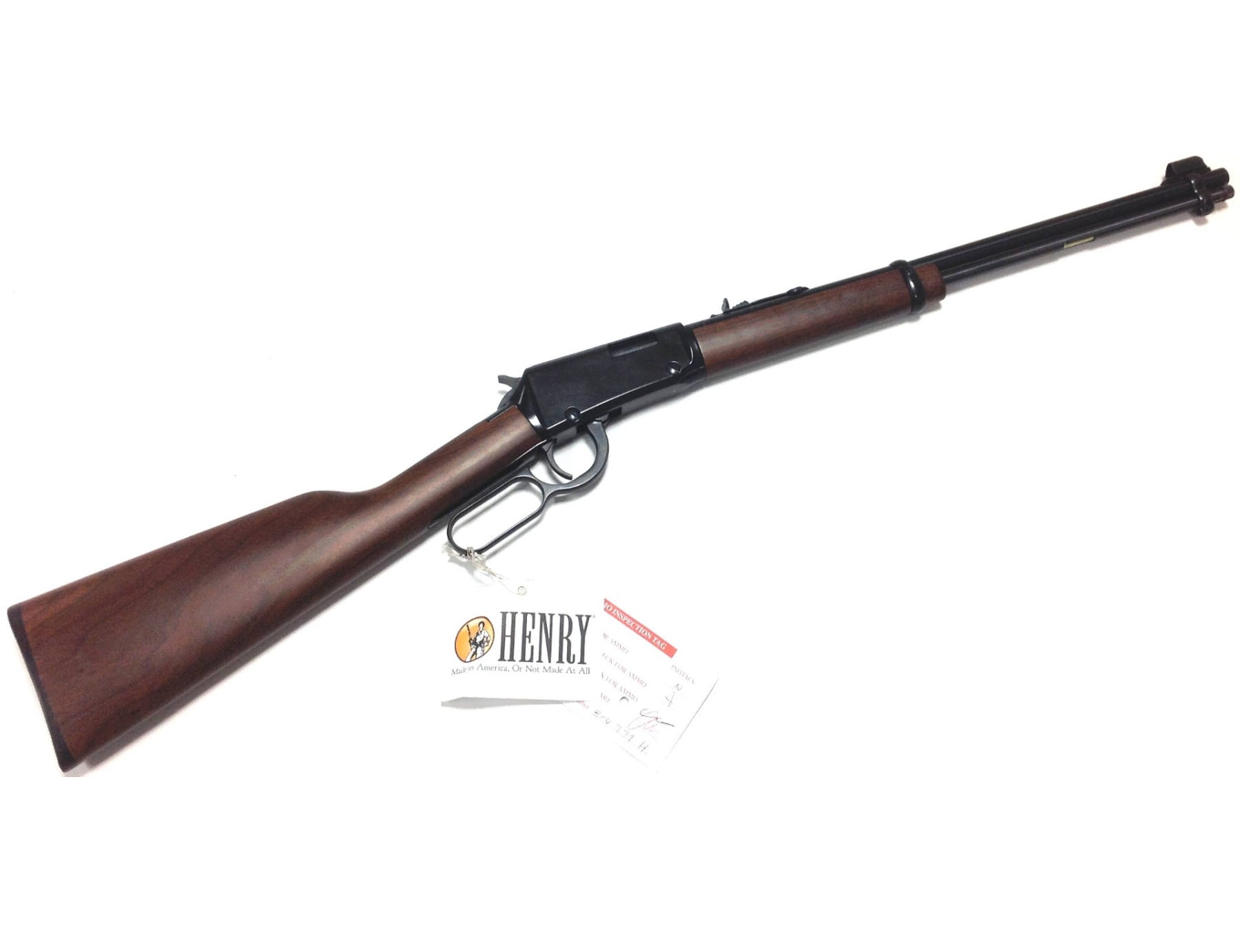 Henry .22LR Blued Round Barrel Lever Action Rifle