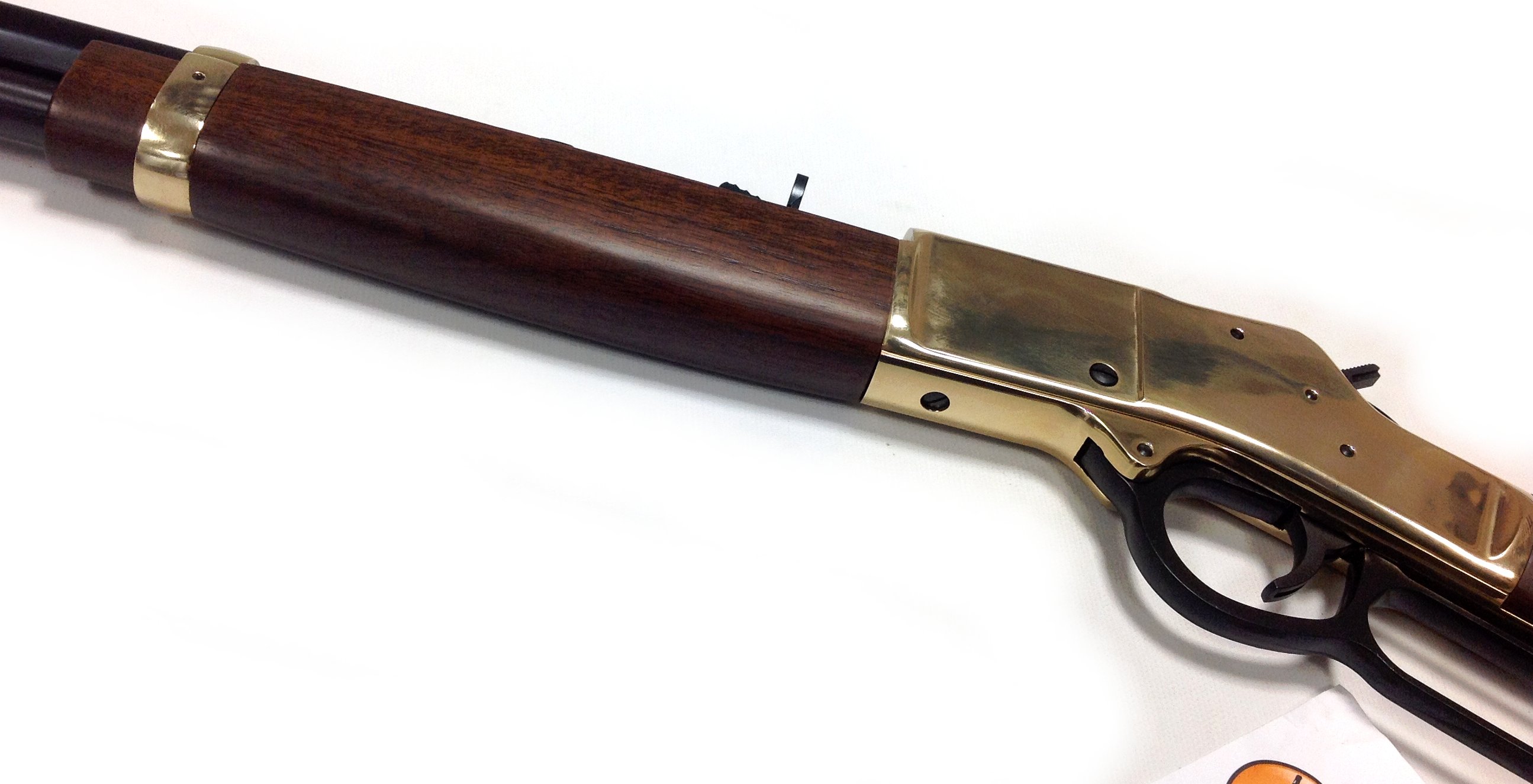 Henry Big Boy Brass Lever Action Rifle With Octagonal Barrel