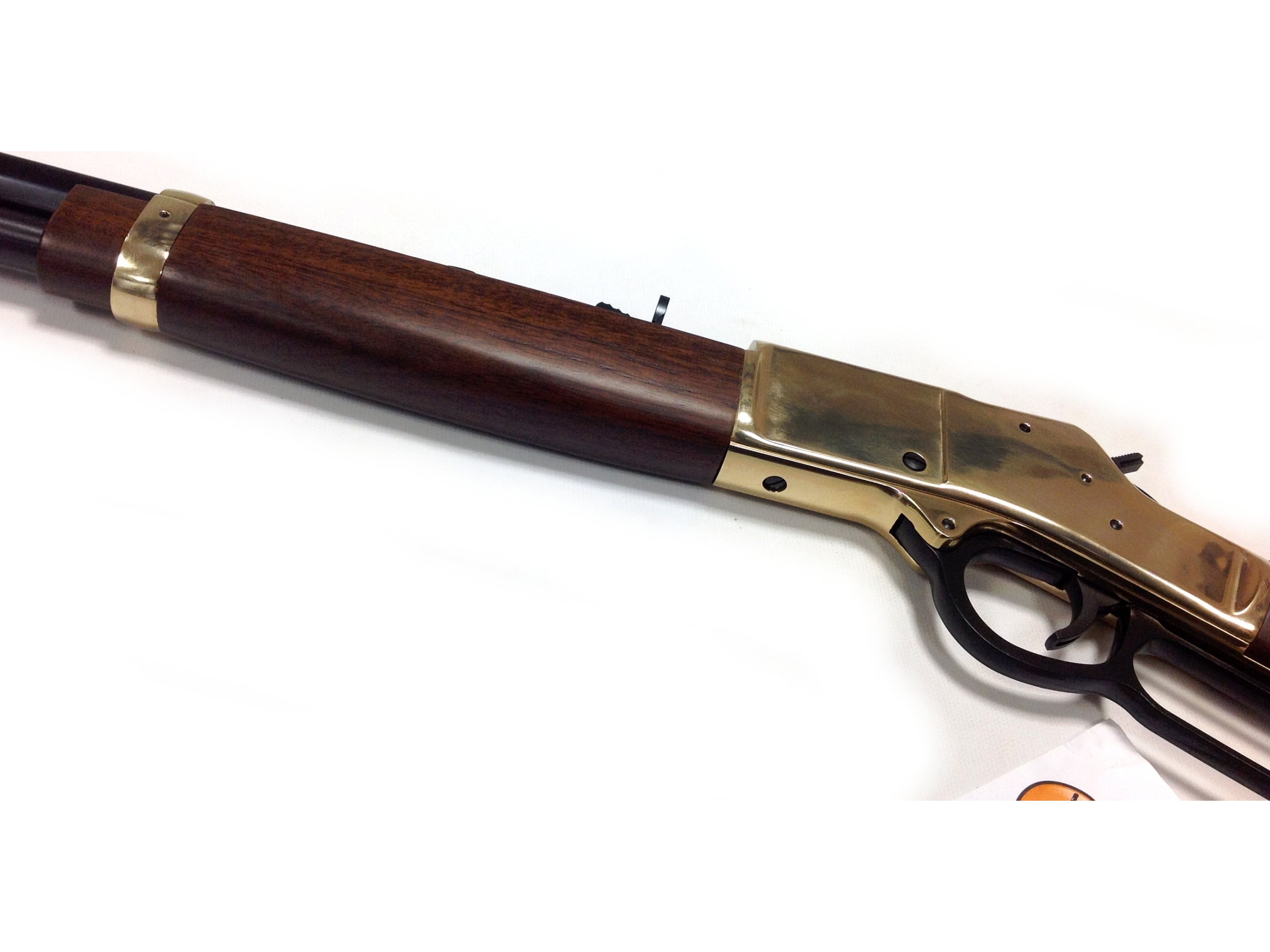 Henry Big Boy Brass Lever Action Rifle With Octagonal Barrel