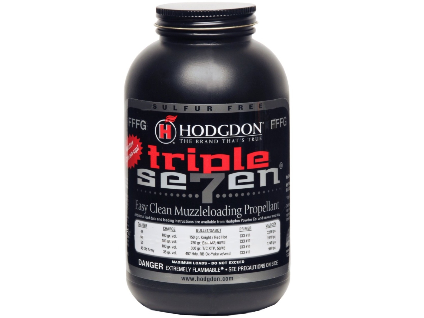 Hodgdon Triple Se7en FFFG Black Powder Substitute Nitro Powder