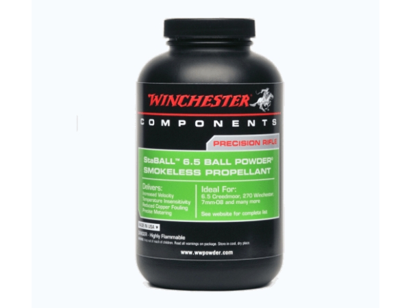 winchester staball 6.5 powder